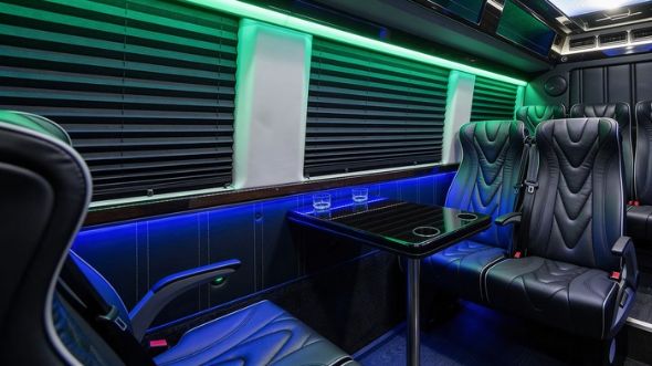18 passenger sprinter van interior el monte