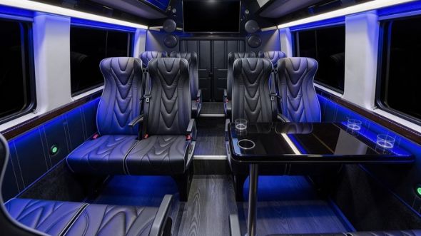 20 passenger sprinter van interior downey