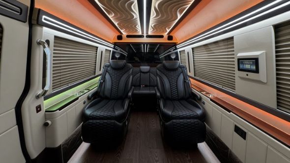 8 passenger sprinter van interior burbank