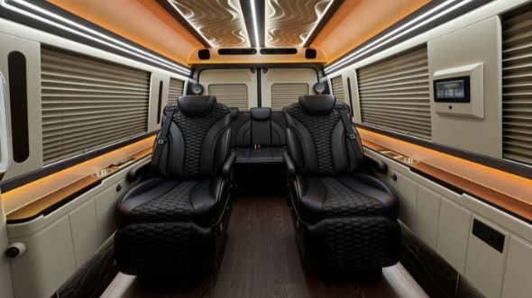 8 passenger sprinter van interior inglewood