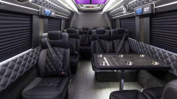 pasadena 15 passenger sprinter van interior