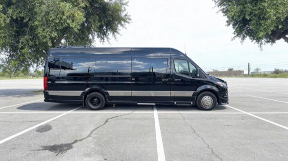 pasadena private event sprinter van rental
