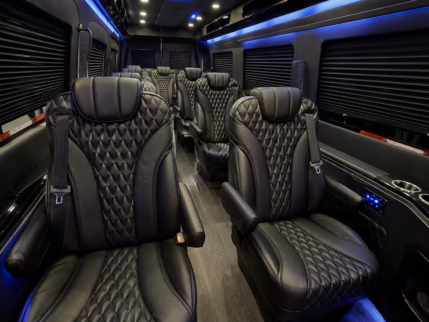 20 passenger sprinter van interior