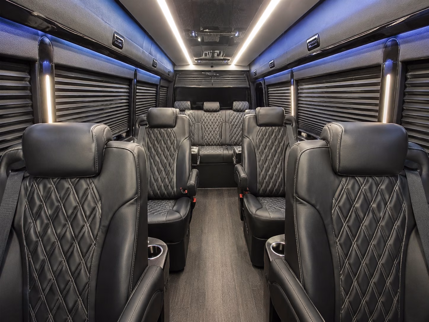 pasadena 10 passenger sprinter van interior