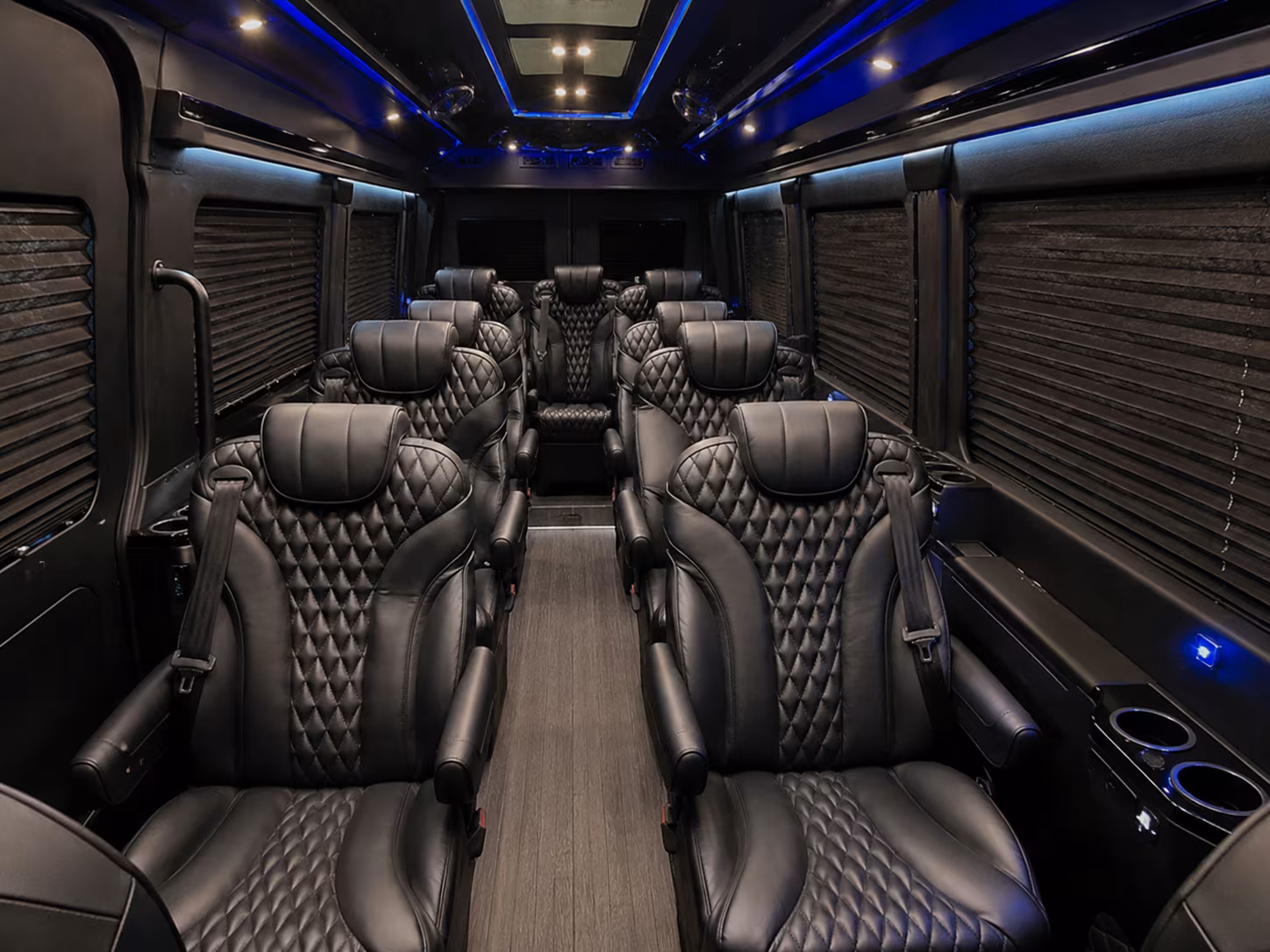pasadena 15 passenger sprinter van interior