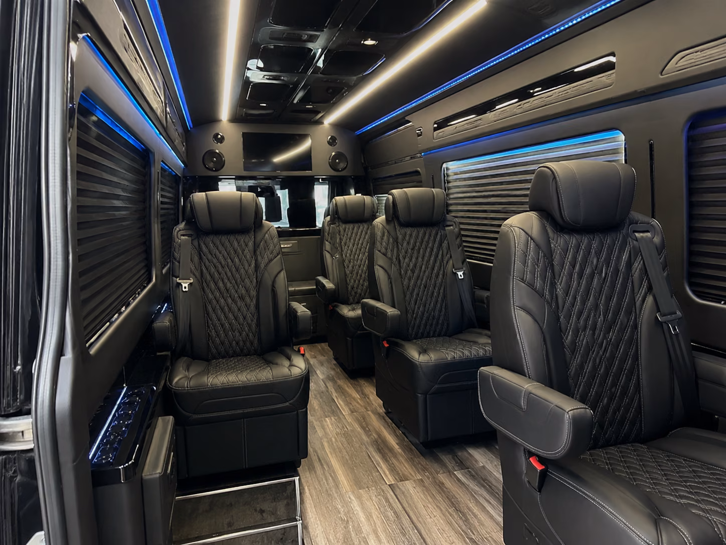 pasadena 20 passenger sprinter van inside