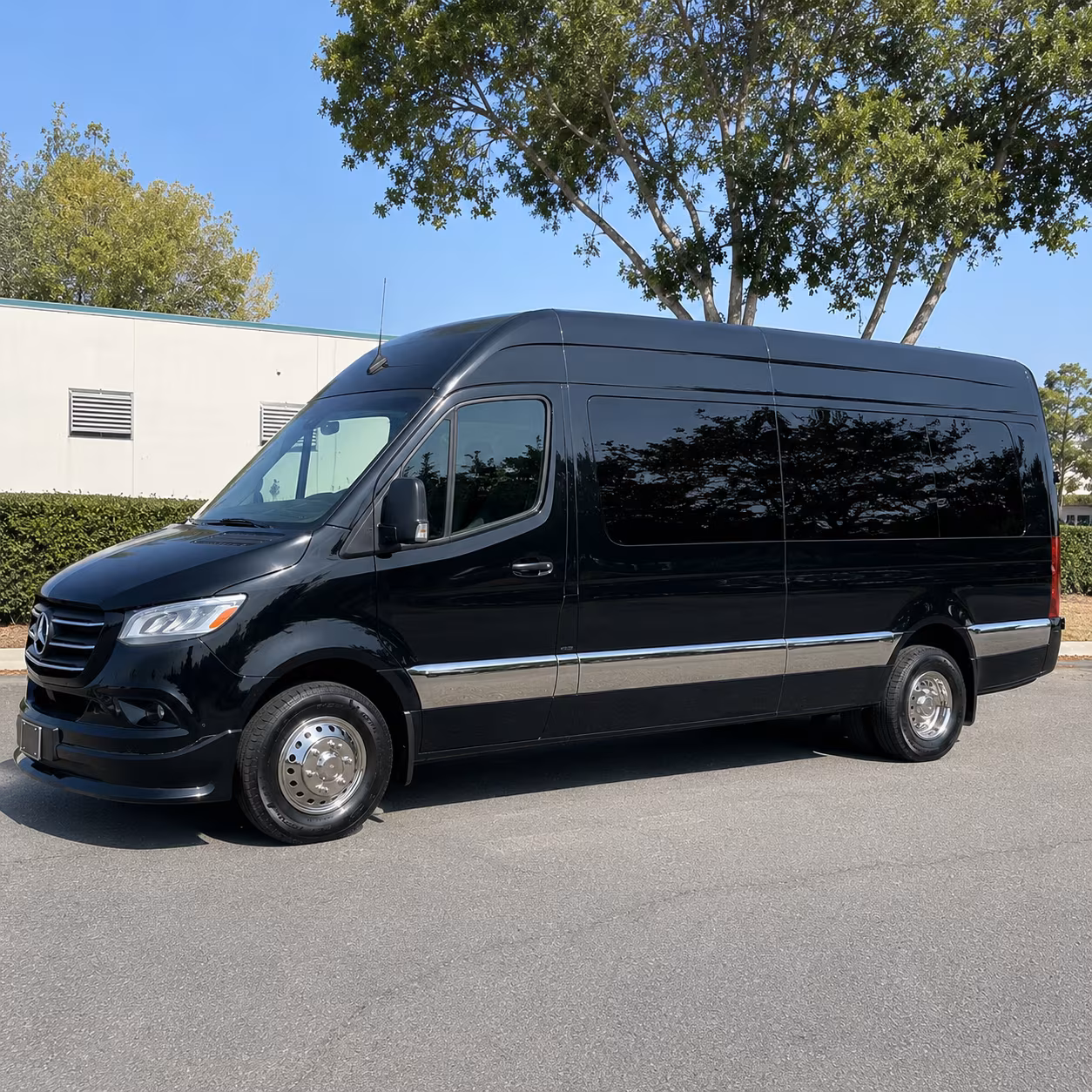 pasadena private event sprinter van rental