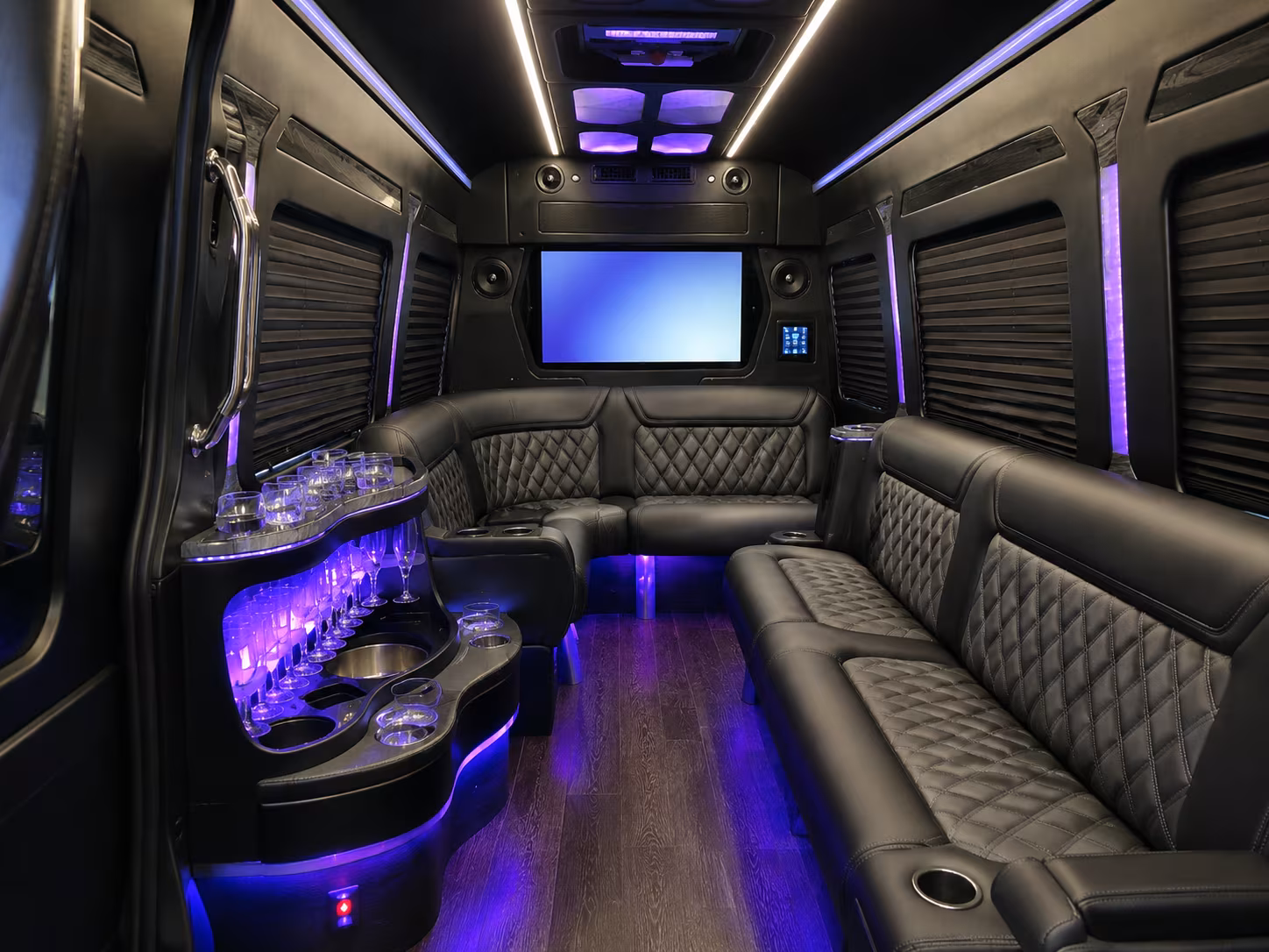 pasadena wedding sprinter van rental