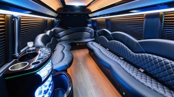 sprinter limousine interior pasadena